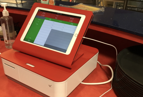 Caisse tactile iPad Melkal pour restaurant