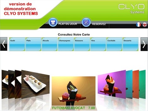 Clyo E-menu