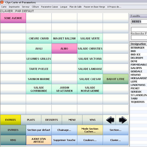 Clyo Restaurant * : Un cran de commande adapt  chaque poste (10) -- 04/03/08