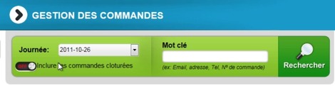 Gestion des commandes en ligne de Clyo Systems