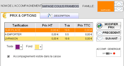 Easy Resto * : Cration et gestion d'un accompagnement (7)