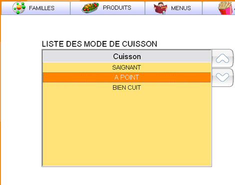 Easy Resto * : Gestion des cuissons des plats (8)