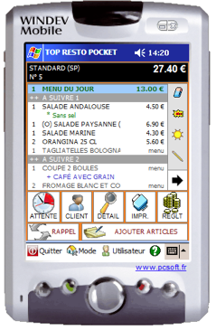 Easy Resto Pocket * : Belle et efficace ergonomie de la tlcommande! -- 27/01/12