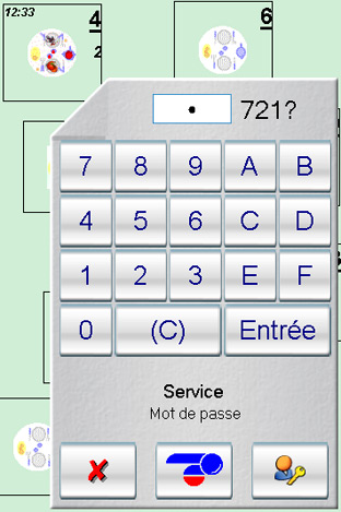 Euresto: Identification d'un serveur par mot de passe ou carte magntique - Temporisation entre chaque identification - Accord d'un manager pour une action de serveur (12) -- 20/02/12