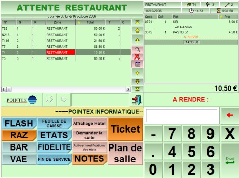 FirstClass: Slection de table (3)