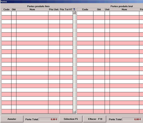 LogiClass : Pertes - Comparatif des ventes sur 3 ans - Statistiques produits (14) -- 18/08/06