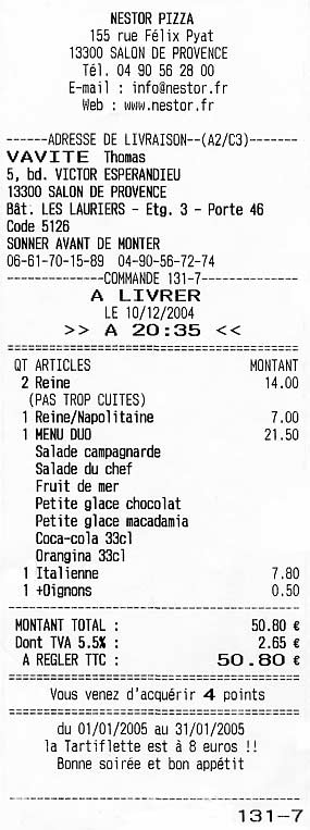 Nestor, logiciel de gestion de livraison  domicile en restauration rapide (pizzeria...) (1)