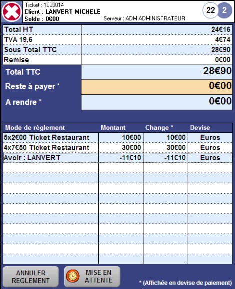 comment avoir des ticket resto