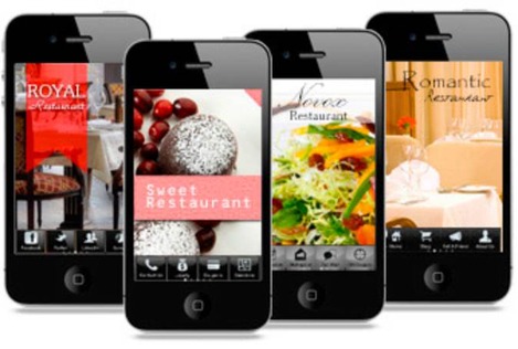 Applications mobiles pour restaurant