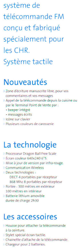 Tlcommande CSI French Touch