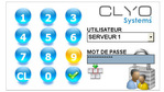 Clyo Restaurant: Gestion et profils des serveurs - Droits d'accs aux fonctions - Cls Dallas (2)