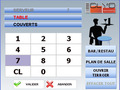 Clyo Restaurant : Saisie du numéro de table et du nombre de couverts - Paramétrage du plan de salle - Intervalle de revisite et temps de vie d'une table (3) -- 27/08/07