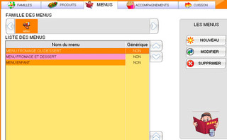 Easy Resto * : Gestion des menus - Composition d'un menu - Tarifs d'un menu (6)