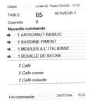 Euresto: Impression des commandes en cuisine - Gestion des 'A suivre' et des 'Rclames' (8)