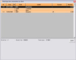 Nestor, logiciel de livraison à domicile de pizzas : Historique de commandes sans quitter la vente en cours - Indication du taux de régularité de commandes du client - Points fidélité indiqués à l'écran (12) -- 03/11/07