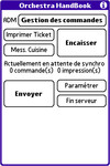 Orchestra Handbook * : Maintenance - Gestion d'une coupure wifi - Saisie du numro de table, du nombre de couverts et d'un menu sur la tlcommande (4)