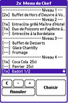 Orchestra Handbook * : Choix des plats d'un menu sur une télécommande (6) -- 07/04/08