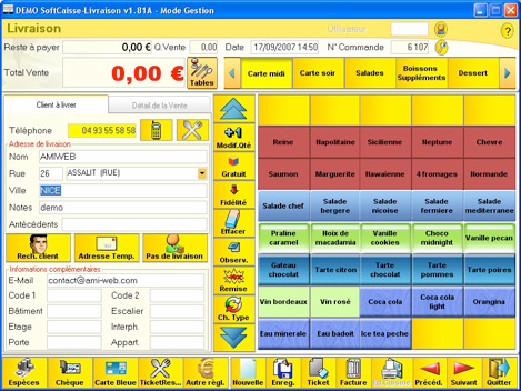 SoftCaisse Livraison